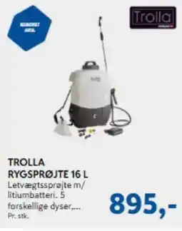 Davidsen TROLLA Rygsprøjte tilbud