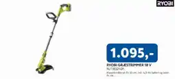 Davidsen RYOBI Græstrimmer 18 V RLT183240F tilbud