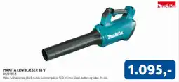 Davidsen MAKITA Løvblæser 18 V DUB184Z tilbud