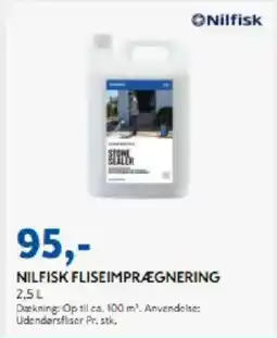 Davidsen NILFISK Fliseimprægnering tilbud
