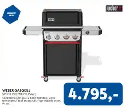 Davidsen WEBER Gasgrill SPIRIT PREMIUM EP-425 tilbud