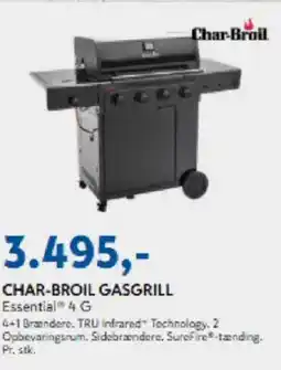 Davidsen CHAR-BROIL Gasgrill Essential 4 G tilbud