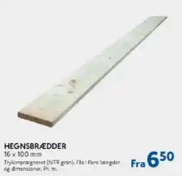 Davidsen Hegnsbrædder tilbud