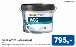 Davidsen DYRUP Væg 05 mat & vaskbar tilbud
