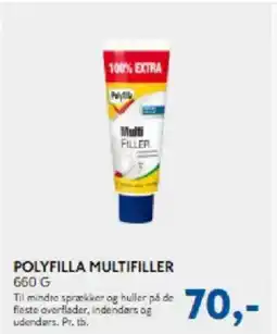 Davidsen POLYFILLA Multifiller tilbud