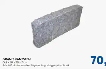 Davidsen Granit kantsten tilbud