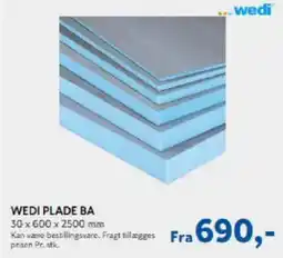 Davidsen WEDI Plade ba tilbud