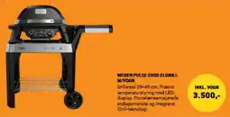 XL-BYG WEBER Pulse 2000 elgrill M/vogn tilbud