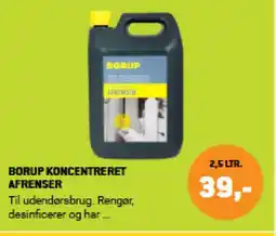 XL-BYG BORUP Koncentreret afrenser tilbud