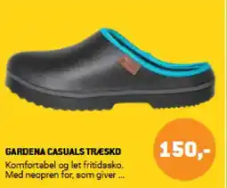 XL-BYG GARDENA Casuals træsko tilbud