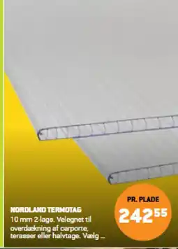 XL-BYG NORDLAND Termotag tilbud