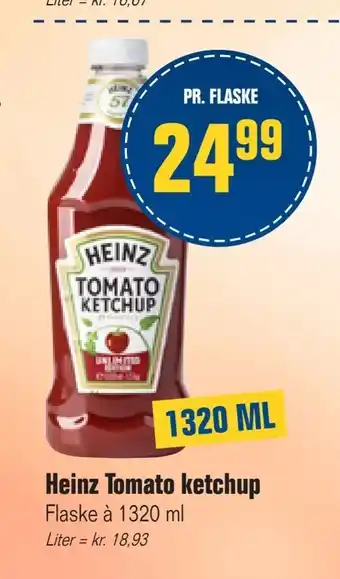 Otto Duborg Heinz Tomato ketchup tilbud