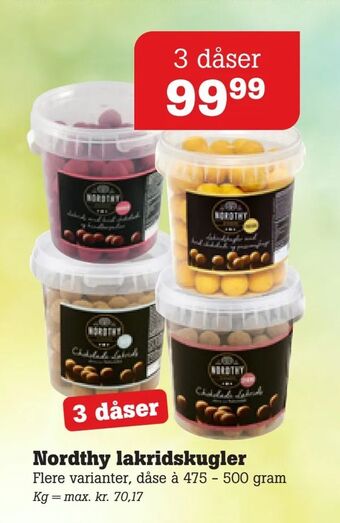 Poetzsch Padborg Nordthy lakridskugler tilbud
