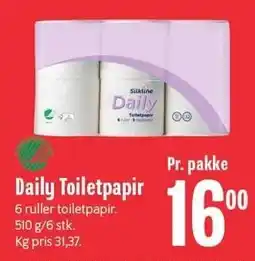 Min Købmand Daily Toiletpapir tilbud
