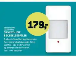 XL-BYG Sikkerthjem bevægelsesføler tilbud