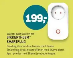 XL-BYG Sikkerthjem smartplug tilbud