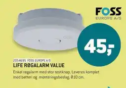 XL-BYG Life røgalarm value tilbud