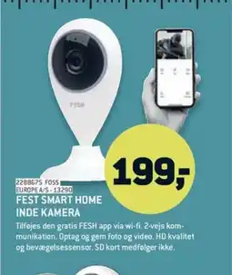 XL-BYG Fest smart home inde kamera tilbud