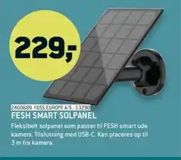 XL-BYG Fesh smart solpanel tilbud