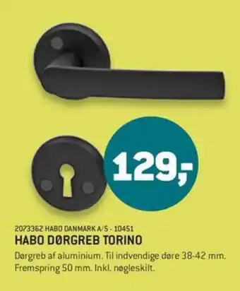 XL-BYG Habo dorgreb torino tilbud