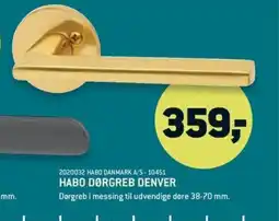 XL-BYG Habo dørgreb denver tilbud