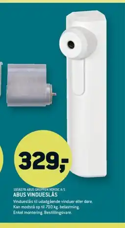 XL-BYG Abus vindueslås tilbud