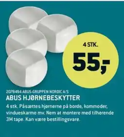 XL-BYG Abus hjørnebeskytter tilbud