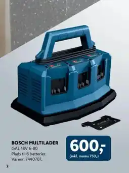 Davidsen BOSCH MULTILADER tilbud