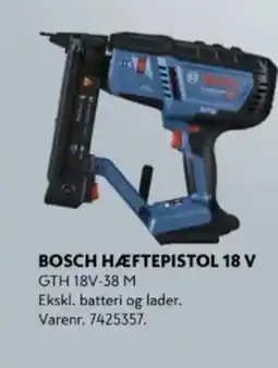 Davidsen BOSCH HÆFTEPISTOL 18 V tilbud