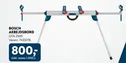 Davidsen BOSCH ARBEJDSBORD GTA 2500 tilbud