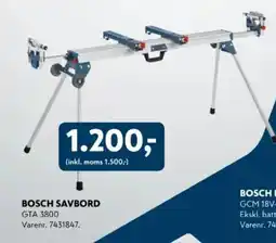 Davidsen BOSCH SAVBORD tilbud