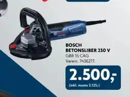 Davidsen BOSCH BETONSLIBER 230 V tilbud