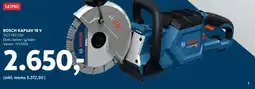 Davidsen BOSCH KAPSAV 18 V GCS 18V-230 Ekskl. batteri og lader. Varenr. 7443865. tilbud