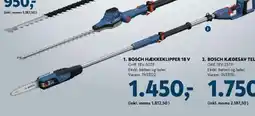 Davidsen 2. BOSCH KÆDESAV TELESKOP 18 V tilbud
