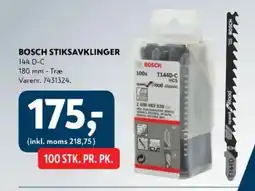 Davidsen BOSCH STIKSAVKLINGER tilbud