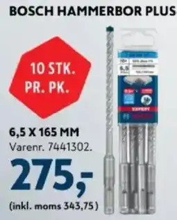 Davidsen BOSCH HAMMERBOR PLUS-7X 6,5 x 165 mm tilbud