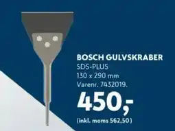 Davidsen BOSCH GULVSKRABER SDS-PLUS tilbud