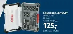 Davidsen BOSCH BOR-/BITSSÆT IMPACT HSS tilbud