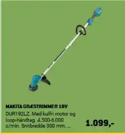 XL-BYG MAKITA GRÆSTRIMMER 18V tilbud