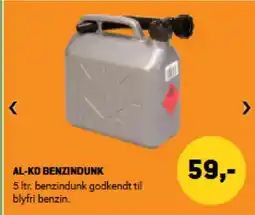 XL-BYG AL-KO BENZINDUNK tilbud