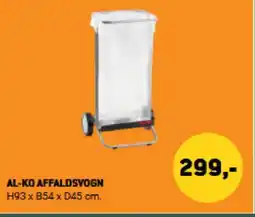 XL-BYG AL-KO AFFALDSVOGN tilbud