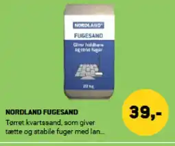XL-BYG NORDLAND FUGESAND tilbud