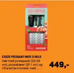 XL-BYG COZZE PIZZASÆT MED 3 DELE tilbud
