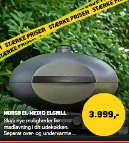XL-BYG MORSO EL-MEDIO ELGRILL Skab nye muligheder for tilbud