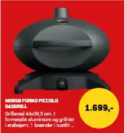 XL-BYG MORS& FORNO PICCOLO GASGRILL tilbud
