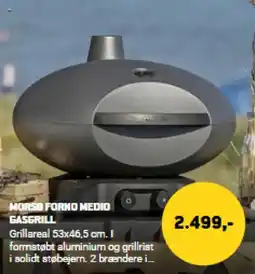 XL-BYG MORSO FORNO MEDIO GASGRILL tilbud