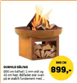 XL-BYG GUNHILD BÅLFAD tilbud