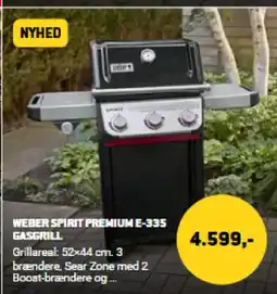 XL-BYG WEBER SPIRIT PREMIUM E-335 GASGRILL tilbud