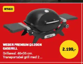XL-BYG WEBER PREMIUM Q1200N GASGRILL tilbud