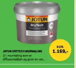 XL-BYG JOTUN DRYTECH MURMALING tilbud